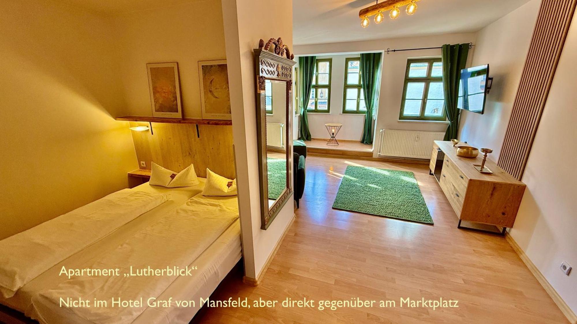 Hotel Graf Von Mansfeld ลูเธอร์ชตัดท์ ไอสเลเบน ภายนอก รูปภาพ