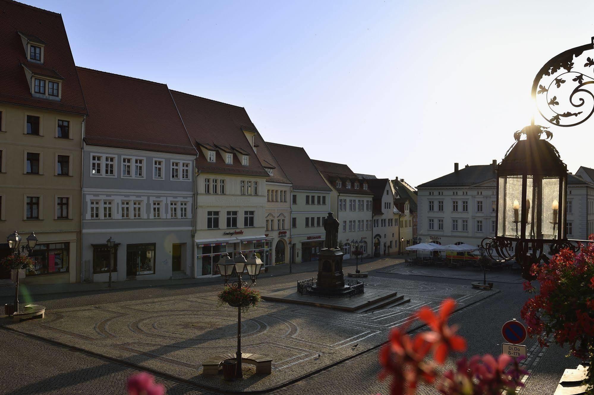 Hotel Graf Von Mansfeld ลูเธอร์ชตัดท์ ไอสเลเบน ภายนอก รูปภาพ